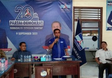 Mantapkan Program Kerja, Ketua DPC Partai Demokrat Kab. Nias Gelar Rapat Penyempurnaan Struktur Pengurus