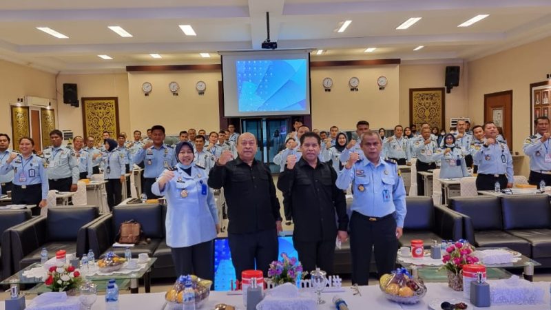 Dua Orang Pejabat Struktural Lapas Pekanbaru Hadiri Kegiatan Sosialisasi Teknis Strategi Pengalaman
