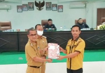 Bupati Nias Yaatulo Gulo, Sampaikan Nota Pengantar Rancangan Perubahan KUA dan PPAS Ta. 2022