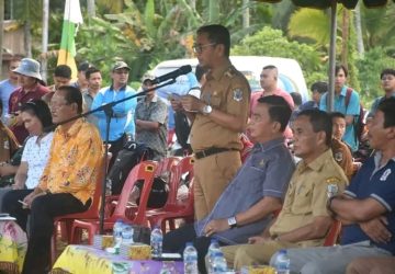 Memeriahkan HUT KEMRI ke-77 Tahun 2022, Bupati Nias Yaatulo Gulo Buka Secara Resmi Lomba Voli Plastik