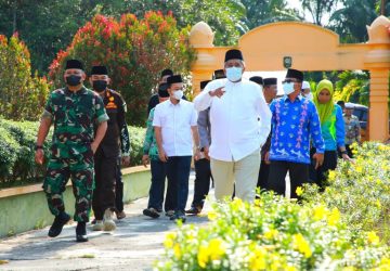Wujud Syukur PT BSP Kelola Blok CPP dan Sempena HUT RI ke-77 Bupati Alfedri Ziarah Makam Para Sultan