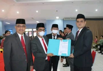 Lingkungan Pemkab Nias, Bupati Nias Yaatulo Gulo Lantik Jabatan Pimpinan Tinggi Pratama
