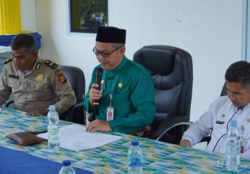 Sekda Rohil Pimpin Rapat Pembentukan Satgas PMK