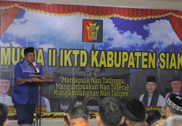Buka Musda ke II IKTD Kabupaten Siak, Ini harapan Bupati Alfedri