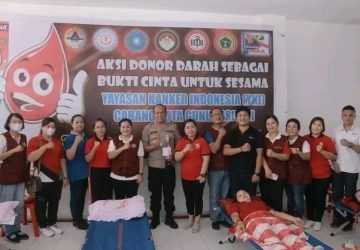 Adakan Donor Darah ke-III dan DWP Adakan Berbagai Kegiatan Oleh YKI Cabang Kota Gunungsitoli
