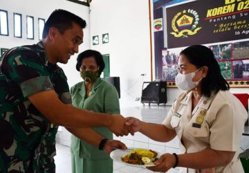 Kodim 0213/Nias, Ikuti Perayaan Hut Ke-64 Korem 023/KS TA.2022