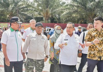 Tingkatkan Ekspor Pangan Porang di Riau, Sekda Kampar Hadiri Peninjuan dan Sosialiasi Pabrik Mitra Porang Nusantara