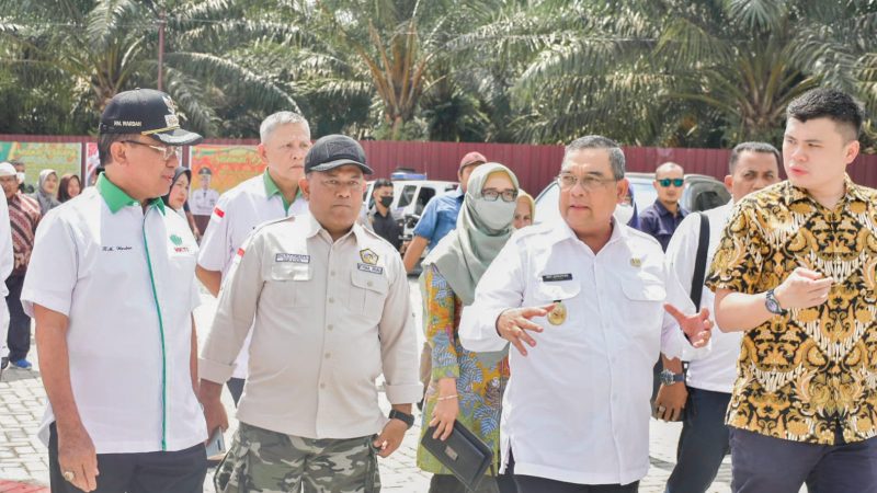 Tingkatkan Ekspor Pangan Porang di Riau, Sekda Kampar Hadiri Peninjuan dan Sosialiasi Pabrik Mitra Porang Nusantara