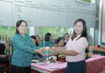 Monitoring di Desa Hilimbawodesolo, Dilakukan Oleh TP-PKK Kota Gunungsitoli