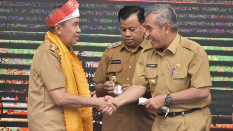 Tingkatkan Kapasitas SDM Pengelola Keuangan Daerah, Pj Bupati Kampar MoU dengan Ditjen Perbendaharaan Kemenkeu RI