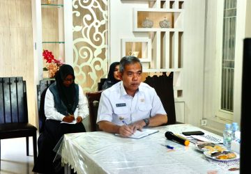Evaluasi Pemantapan Pelaksanaan Fungsi Tugas dan Kewajiban Penjabat Kepala Daerah, Pj Bupati Kampar Mengikut Sosialisasi Zoom Meeting Dengan Mendagri