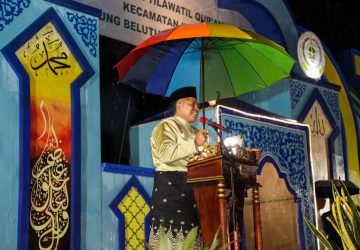 Tutup MTQ tingkat Kecamatan Kandis, Bupati Alfedri berharap Al-Qur’an membumi di Siak