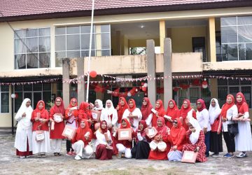 TP-PKK Kabupten Kampar Adakan Berbagai Macam Perlombaan Untuk Peringati HUT RI ke-77