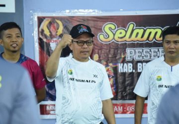 Ketua DPRD Kabupaten Bengkalis H. Khairul Umam Menghadiri Acara Pelepasan Seleksi Atlet PBSI