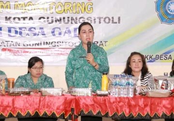 Monitoring Desa Gada Oleh TP. PKK Kota Gunungsitoli