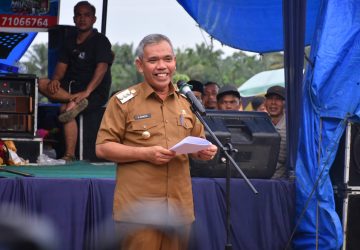 Kamsol : Jadikan Event Pacu Sampan Jembatan Kembar Danau Bingkuang Masuk Kalender Wisata Daerah. 