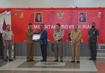 Bupati Rohil Hadiri Rakor Pemberantasan Korupsi Dengan Pimpinan KPK di Pekanbaru