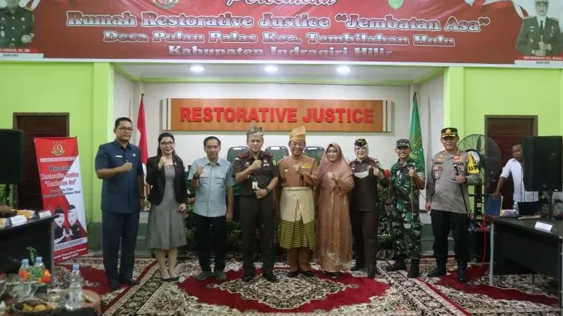 Kajati Riau Minta Masyarakat Manfaatkan Keberadaan Rumah Restorative Justice di Inhil