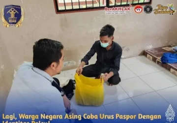 Kantor Imigrasi Dumai Tangkap 1 Orang Pembuat Paspor Gunakan Identitas Palsu