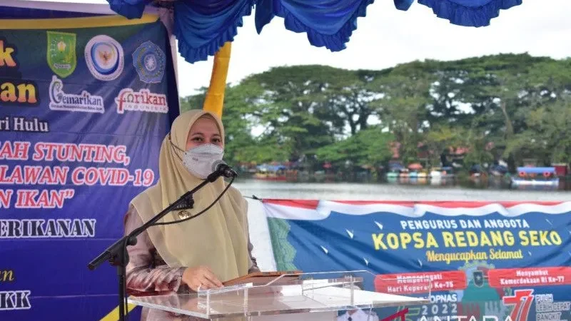 Pemkab Inhu Gelar Lomba Masak Serba Ikan di Objek Wisata