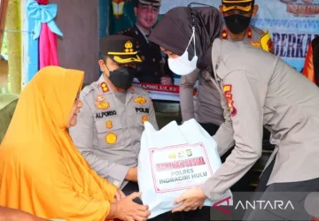 Polres Inhu Laksanakan Program Jubah Emas