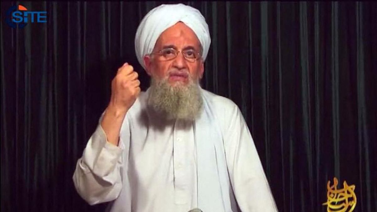 Peminpin Al-Qaeda Ayman al-Zawahiri (dok. SITE INTELLIGENCE GROUP/ AFP)