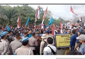 Terjadi Bentrokan, PN Siak Tunda Eksekusi Lahan di Dayun
