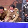 Bupati Hadiri Acara Kemenkeu Satu dan Penandatanganan Nota Kesepakatan