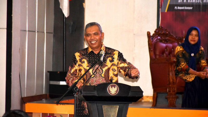 Pj Bupati Kampar Kamsol akan Dilantik Sebagai Ketua ADKI Provinsi Riau