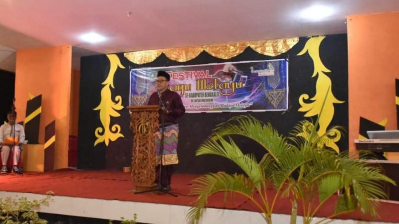 Ketua DPRD Bengkalis Khairul Umam Apresiasi Semarakkan Festival Lagu Melayu di Desa Meskom