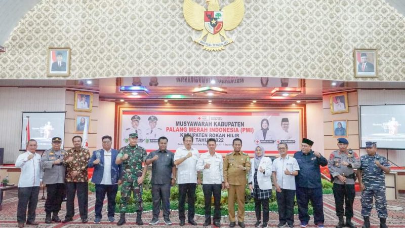 Muskab PMI Rohil, Bupati Berharap Kebutuhan Darah Terpenuhi