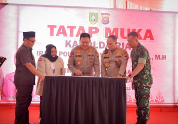 Kapolda Riau Irjen Pol Muhammad Iqbal, lakukan kunjungan kerja di Kabupaten Bengkalis