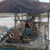 Polsek Kuantan Tengah Musnahkan Tiga Unit Rakit PETI di Desa Beringin Kuansing