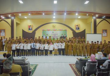 Bupati Bengkalis Kasmarni,Buka FGD Peningkatan Pemahaman Aparatur Desa