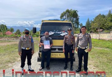 Bripka Debi Rusadi Berikan Pengayoman Dalam Baur Tilang Polres Kerinci Dengan Bijak
