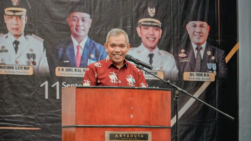 Pada Kongres I IPKR, Pj Bupati Kampar Ajak Tokoh-tokoh Kampar Untuk Bangun Kampar, Cetak Generasi Bangsa