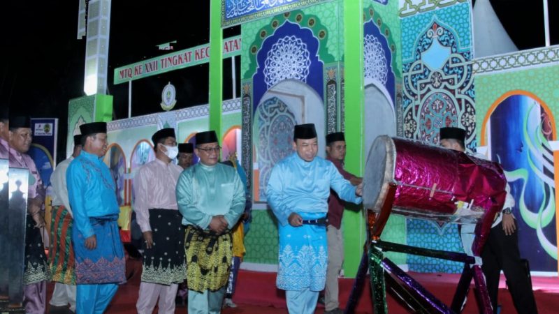 Wabup Husni Merza Buka MTQ XXII Kecamatan Sungai Apit