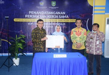 Optimalisasi Pemungutan Pajak Pusat dan Daerah, Bupati Bengkalis Teken PKS Dengan Direktorat Jenderal Pajak