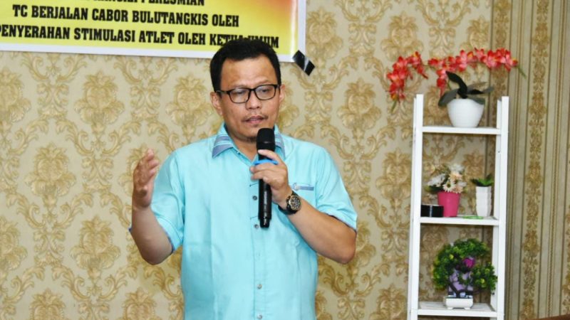 Ketua DPRD Bengkalis Resmi Membuka Training Center Cabor Bulu Tangkis
