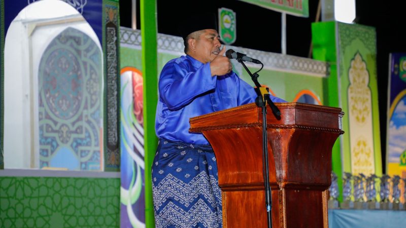 Tutup MTQ tingkat Kecamatan Sungai Apit, Alfedri harap Al-Qur’an membumi di Sungai Apit