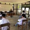 Personel Satgas Pamtas Yonarmed 19/105 Trk Bogani Menjadi Tenaga Didik di SMK Kesehatan Perbatasan