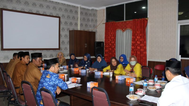 Dinas PPPA Bengkalis Menggelar Rapat Persiapan Itsbat Nikah