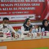 Koordinasi Dirjen Administrasi Hukum Umum di LAPAS Kelas IIA Pekanbaru
