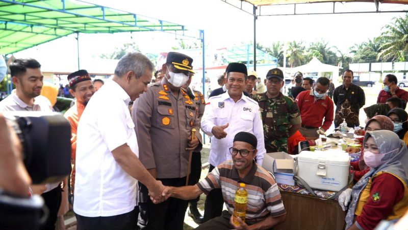 Gebyar Vaksin, Kamsol ; Sukses Bidang Kesehatan Pilar Utama Bangkitkan Ekonomi dan Kesejahteraan Masyarakat