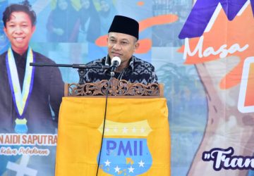 Bupati Bengkalis Membuka Mapaba PMII ke-13 Kabupaten Bengkalis