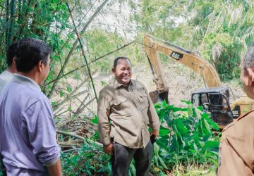 Antisipasi Banjir di Kota Bangkinang, Pemkab Kampar Normalisasikan Sungai Tarap Kumantan