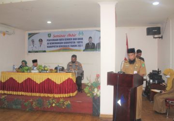DPPPA kabupaten Bengkalis Gelar Seminar Akhir Penyediaan Data Gender dan Anak di Kewenangan Kabupaten/Kota