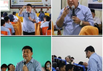 Fajar Lase Kunjungi Politeknik Negeri Bengkalis, Beri Motivasi Kepada Mahasiswa