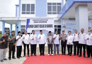 Rumah Sakit Tipe D Kecamatan Kandis di Resmikan