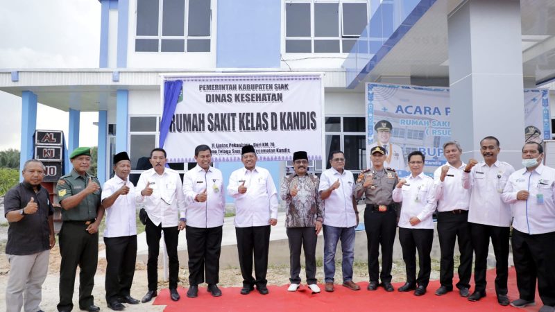 Rumah Sakit Tipe D Kecamatan Kandis di Resmikan